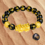 Cleansed Aura - Obsidian Wealth Bracelet